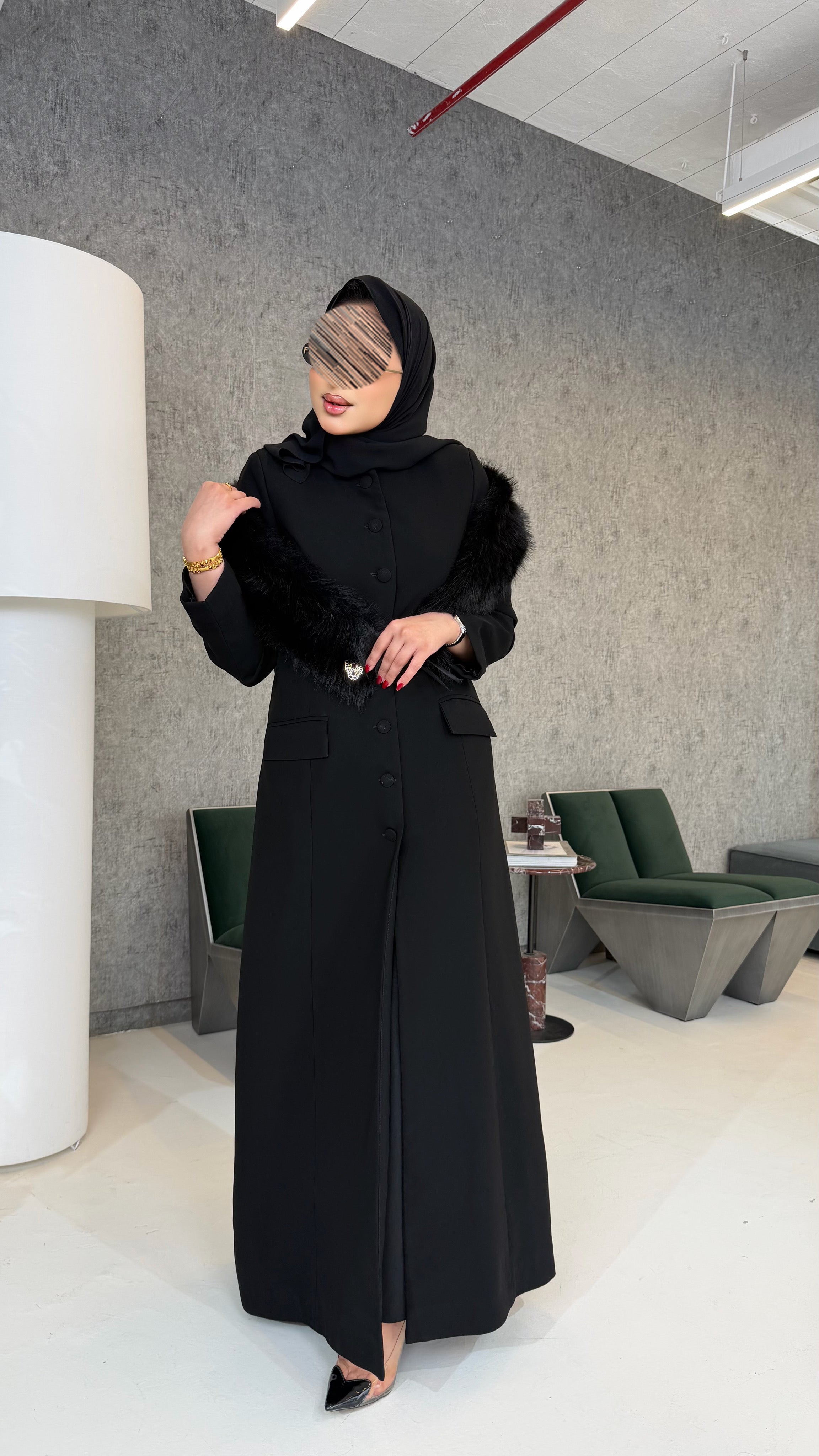 عباية 3 قطع